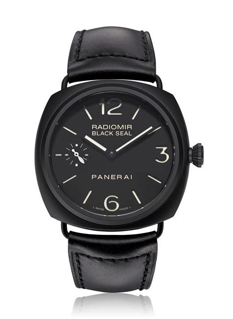 panerai all black|panerai black ceramic.